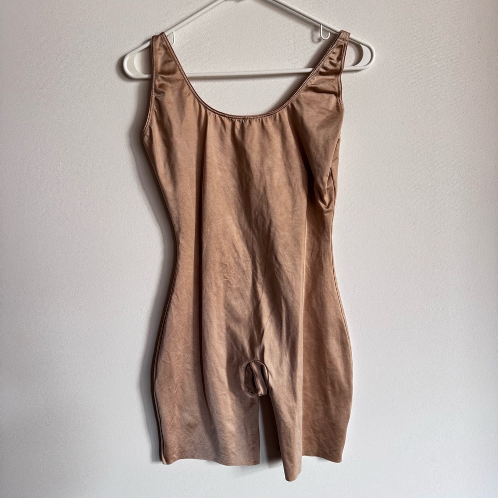 SPANX Tan Shapewear Bodysuit Intimates